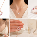 Wunderschöne Blumenkranz Flower-Kette